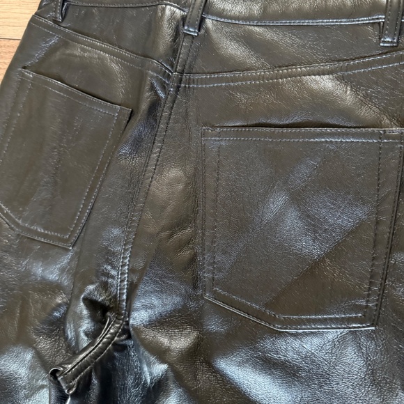 Wilfred The Melina Pant | Black Vegan Leather | Size 4 - Picture 7 of 9